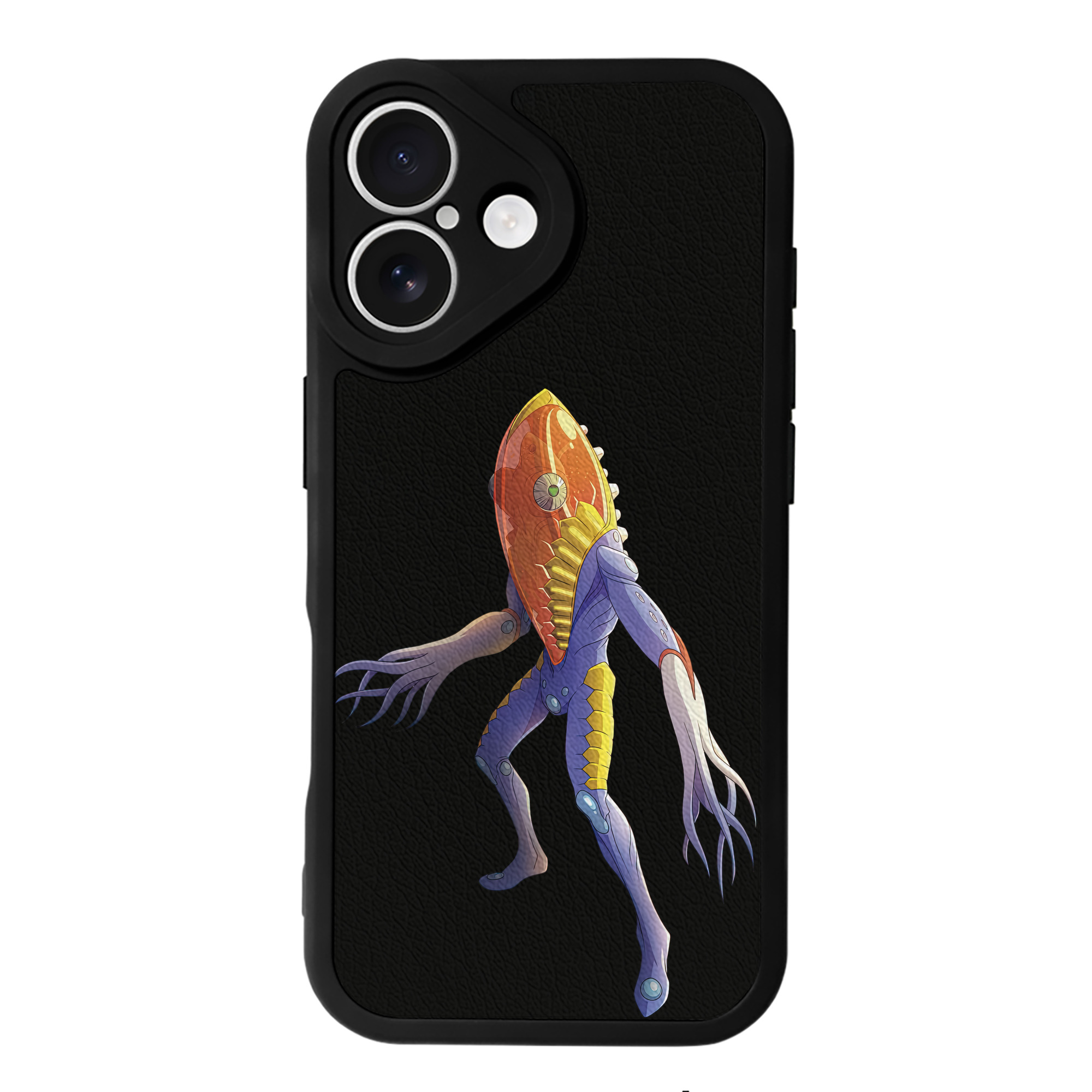 （画像用） ウルトラマン Ultraman 【iPhone 16シリーズ対応】シリコンスマホケース（レザー調） 材質：シリコン